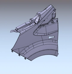 Left front wing A65 R3E-8403021