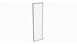 Mirror in aluminium frame
