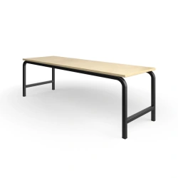 Two-seater rigid banquette