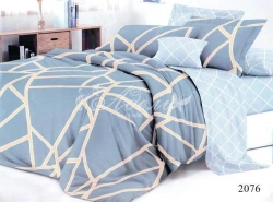 Bed linen sets of cotton fabrics