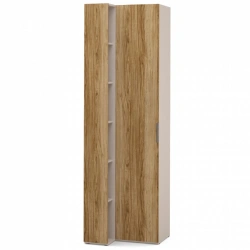 "SOHO" FBE-02.DS/DT, Transitional cupboard (oak) with shelf unit (oak) 608/400 from the set of modular furniture "SOHO".