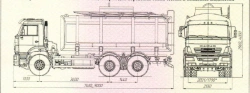 Tank truck UST 5453K5 and modifications: 5453?5-01