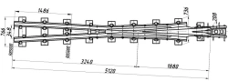 CRESTONE of type P50 of mark 1/9 (project 2941.03.000/-01)