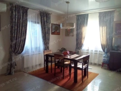 Curtain with pattern on fabric