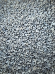 Crushed stone from rocks of wide fraction from 8 to 16 mm.