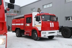 Fire tanker truck ??-4,5-(40-70), type 58815K43253, modification 58815R, on chassis KAMAZ-43253-G5