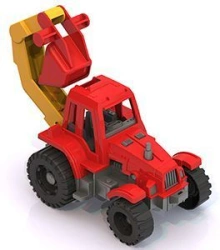 Tractor "Izhora" with bucket