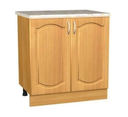 Floor table with two doors and a shelf Model: ST-2 of "Edelwood" trade mark