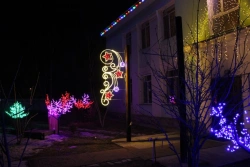 LED console (LED panel) "Victory" - decorative street lamp on brackets (modifications 220V, 24V, 12V),