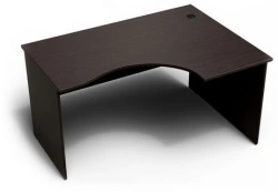 Corner computer table. Perspective