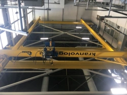 General purpose electric overhead travelling crane, type KM1, capacity 2 tonnes