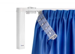Curtain rods with motorised and remote control