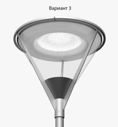Martini Street Light Fixture, model MAR LED M ES