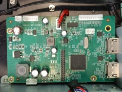 Module of electronic control of monoblock power supply