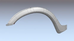 Front wing arch left 3302-8403027-20