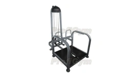 Squat trainer with "well" belt