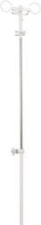 Stand for infusion according to TU 9452-040-07614107-2007 (Accessory to the product: gynaecological chair KG-6, KG-6-2, KG-6-3 a