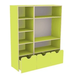 Shelf for toys and aids for children