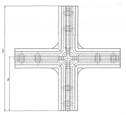 Cross-arm of project 2576.001