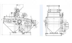 Grease apparatus (adhesive belt separator) AZh600