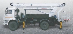 Hydraulic hoist model KTA-32 on chassis KAMAZ-43118, KAMAZ-5350, KAMAZ-65115