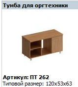 "Patriot" Office equipment cabinet article PT 262