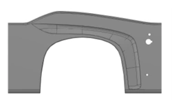 Front right arch panel 5299-401-5402505/Z