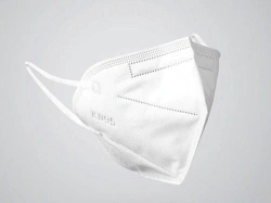 Non-sterile disposable medical respirator mask made of non-woven materials