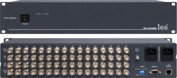 SW-1622HDE - 16 channel switcher for CVBS, 3G/HD/SD-SDI and DVB-ASI signals.