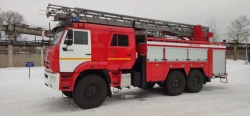 Fire tanker truck with ladder ACL-3,0-40-24 (43118) 72-TV