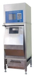 Installation for hydrostatic pressure testing of glassware - UIS-GD