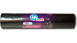 LDPE 120l 30 micron 10pcs/roll black 70x110cm, standart_KZN