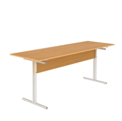 Six-seater dining table with bracket for benches KDG-63
