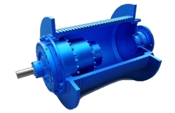 Planetary high-power gearbox