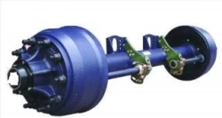 Axle unit: axle with drum brake mechanism 9509-2410005-01, pneumatic suspension 9509-2900283-14