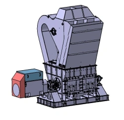 Tangential hammer mill MMT with inertial separator
