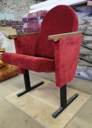 Auditorium armchair on metal frame model Froli-m