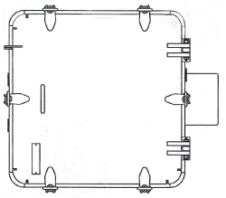 Miscellaneous articles, products and parts of marine devices: steel ship's hatch covers