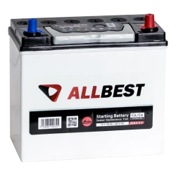 Lead battery for starting piston engines 6ST-55VL Asia 65B24R "ALLBEST"
