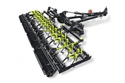 Aggregate carrier with levelling soil cultivating machine AH-8-PAV