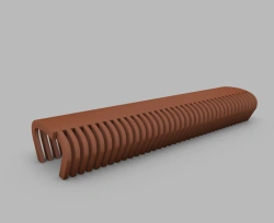Straight bench Serpentine