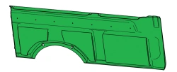 Rear right side trim A65R52-5402082