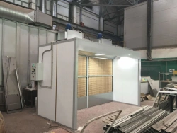Pre-painting preparation station