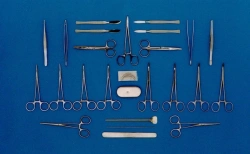 Set of surgical instruments "MT" according to TU 9437-031-40686779-2008 in version : dressing small NIPb-"MT".