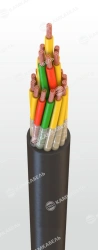 Marine cables, not spreading combustion, halogen-free, flame-retardant for voltage 0,45/0,75 and 0,6/1 kV of KNRPEN grade