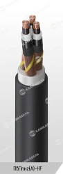 Power cable with copper conductors insulated with cross-linked polyethylene for voltage 6, 10, 15, 20, 30 and 35 kV of PvPpng(A)