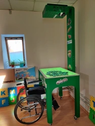 Ronplay Kids 2in1 interactive sandbox with interactive table function standard RsB 7 (Accessible environment)