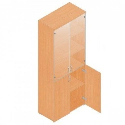 Cabinet with glass doors EL.106.12.00-09