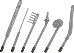 Medical electrode mushroom-shaped large gas-discharge electrode for Iskra1, Iskra4 devices