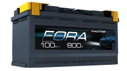 Accumulator lead starter battery FORA 6ST-100